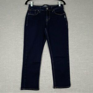 Silver Avery Capri Pants Denim Capris